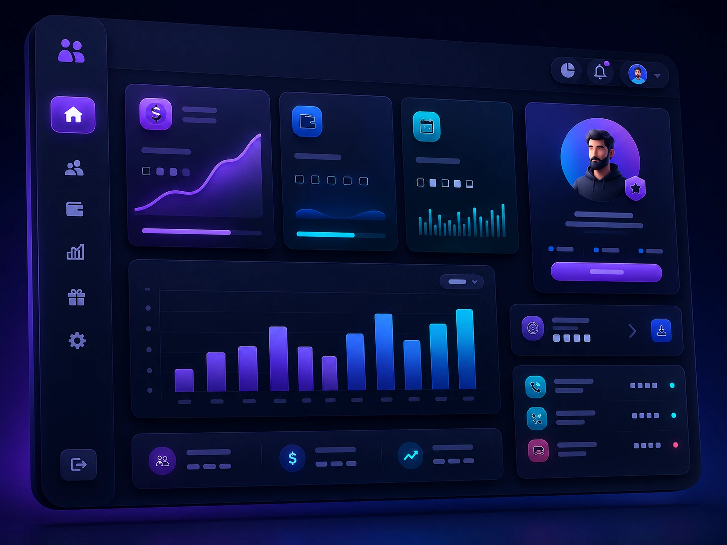 Sukooon partner earning dashboard visual